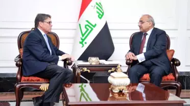 ABD Enerji Bakanı Perry Irak'ta