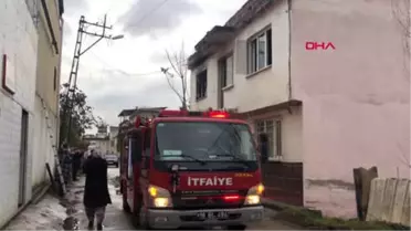 Bursa'da Kül Olan Evini Böyle İzledi
