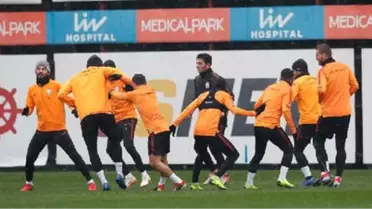 Galatasaray'da Belhanda Takımdan Ayrı Çalıştı