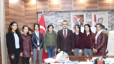 Kaymakam Kendüzler, Dağlıcalı Öğrencileri Ağırladı