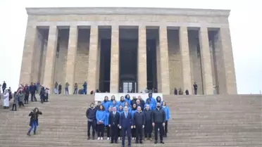 Aydın'ın Sultanları Anıtkabir'i Ziyaret Etti