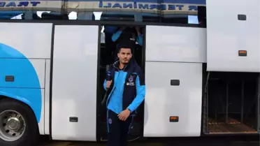 Trabzonspor, Beşiktaş Maçı İçin İstanbul'a Gitti