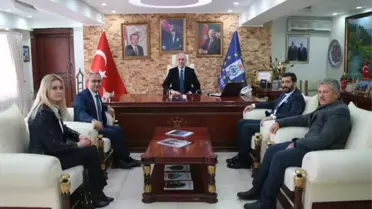 Alim Işık'tan Başkan Saraçoğlu'na Ziyaret