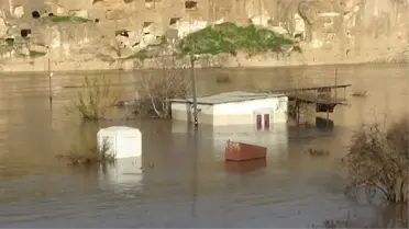 Hasankeyf'te Çardaklar Sular Altında Kaldı