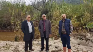 Söke'de Yağışlar Kisir Çayını Taşırdı