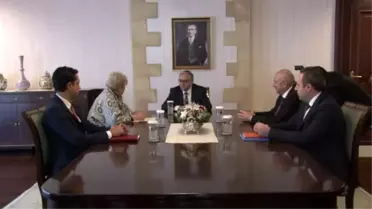 Akıncı Lute'yle Görüştü