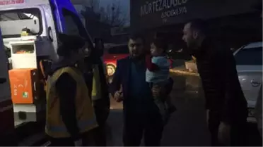 İnegöl'de Zincirleme 2 Kazada; Biri Bebek 4 Kişi Yaralandı