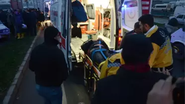 Feci Kazadan Yaralı Kurtulan Sürücü Aracının Üzüntüsünü Yaşadı