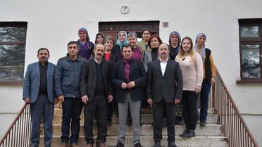 Kaymakam Tengir, Dokuma Kursunu Ziyaret Etti