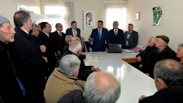 Başkan Gürkan, Üreticilerle Bir Araya Geldi