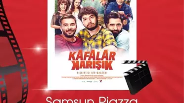Kafalar Karışık' Oyuncuları Samsun'da