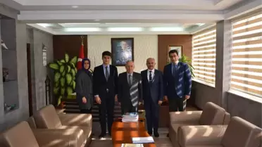 Kaymakam Uzun, Öğrenci Meclisi Başkanını Ağırladı