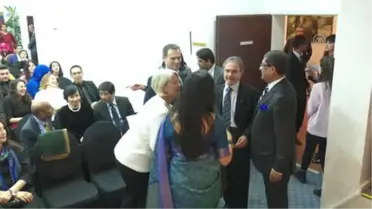 Hindistan'ın Ankara Büyükelçiliğinde Mahatma Gandi Anlatıldı
