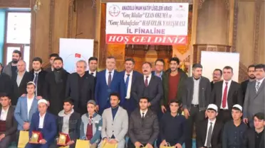 Van'da 'İmam Hatip Liseleri Arası Ezan Okuma ve Hafızlık' Yarışması