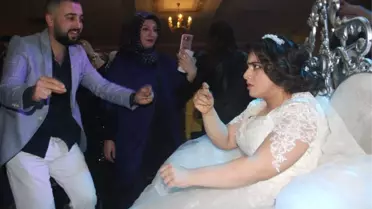 Sp Hastası Rojda'nın 'Düğün Hayali' Gerçek Oldu