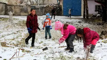Öğrencilere Kar Tatili