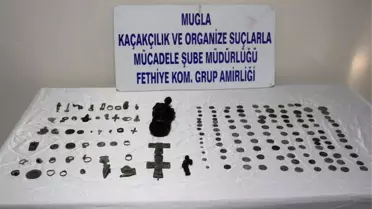 Fethiye'de Tarihi Eser Operasyonu