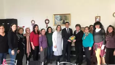 Kaymakam Uğuz, Halk Eğitimi Ziyaret Etti