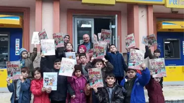 Öğrencilerden Sevdiklerine Yeni Yıl Kartı