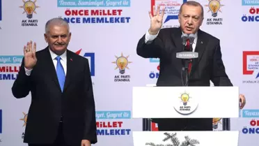AK Parti'nin İstanbul Aday Tanıtım Toplantısı