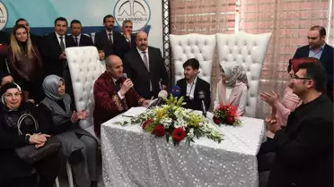 Dulkadiroğlu'nda 2018'inci Çift Dünya Evine Girdi