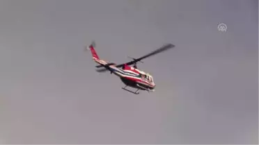 Manisa'da Yılın Son Gününde Havadan Trafik Denetimi