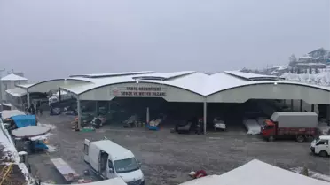 Soğuk Hava Sebze Pazarını Etkiledi