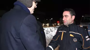 Emniyet Genel Müdürü Celal Uzunkaya ve Vali Okay Memiş'ten Afad Erzurum'a Yılbaşı Ziyareti