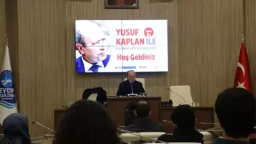 Eyüpsultan Belediyesinde Yusuf Kaplan ile Düşünce Atölyesi Başladı