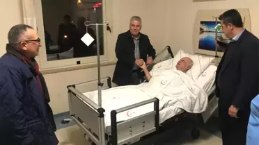 Başkan Çalık, Yeni Yıla Hastalarla Girdi