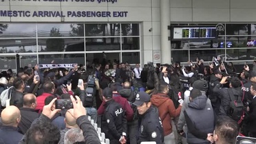 Beşiktaş Kafilesi, Antalya'ya Geldi