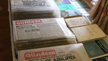 Bolu'da Basın Hayatı' Sergisi Açıldı