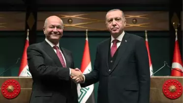 Irak Cumhurbaşkanı Salih, Beştepe'de (2)