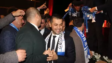 B.b. Erzurumspor'un Yeni Başkanı Hüseyin Üneş Oldu