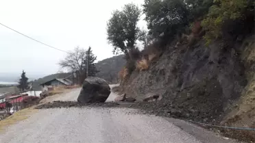 Kahramanmaraş'ta Şiddetli Yağmur Toprak Kaymalarına Neden Oldu