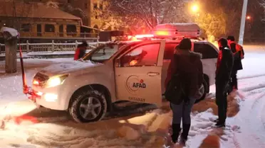 Önce Kaybolan, Sonra da Mahsur Kalan Öğrencileri Afad Kurtardı