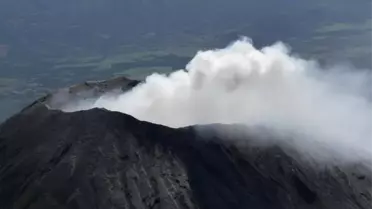 Chaparrastique Yanardağı El Salvador Halkını Huzursuz Etti