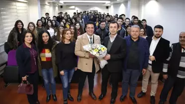 Başkan Genç, Başarı Hikayesini Öğrencilerle Paylaştı