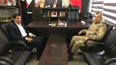 İl Jandarma Komutanından Agad'a Ziyaret