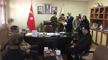 Öğrencilerden Başkan Başer'e Teşekkür Ziyareti