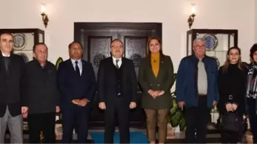 CHP Purçu'dan Eleştirdiği Vali Tutulmaz'a Ziyaret