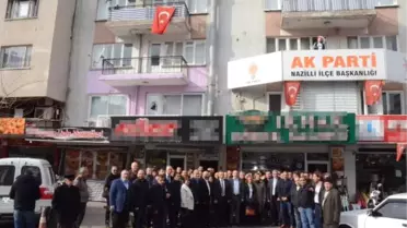 MHP'li Başkandan AK Parti'ye Ziyaret