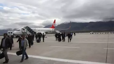 Erzincan Havalimanı'nda 494 Bin 226 Yolcuya Hizmet Verildi