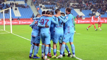 Ziraat Türkiye Kupası: Trabzonspor: 1 - Balıkesir Baltokspor: 0 (İlk Yarı)