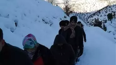 Kahramanmaraş'ta Çığın Altında Kalan 1 Kişinin Bulunması İçi Çalışmalar Sürüyor