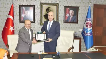 AK Parti Genel Başkan Yardımcısı Kurtulmuş'tan Başkan Gümrükçüoğlu'na Ziyaret