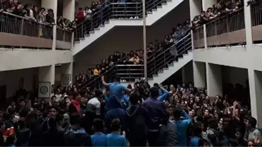 Okuldaki Tacizi Protesto Eden Öğrencilere, Karne Günü Takdir-Teşekkür Belgesi Verilmedi