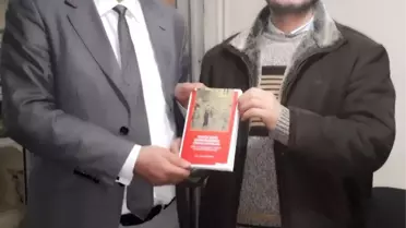 Doç.dr. Akif Arslan'dan Ağrı Yurt-Ay Der Başkanı Çirik'e Ziyaret