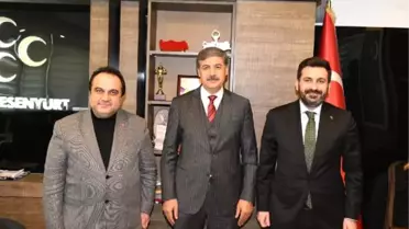 Esenyurt MHP'den Azmi Ekinci'ye Destek