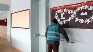 Denetimli Serbestlik Yükümlüleri Okulların Boya Badana İşlerini Yapacak